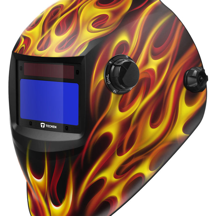 Welding Helmet Tecmen 735 Flames