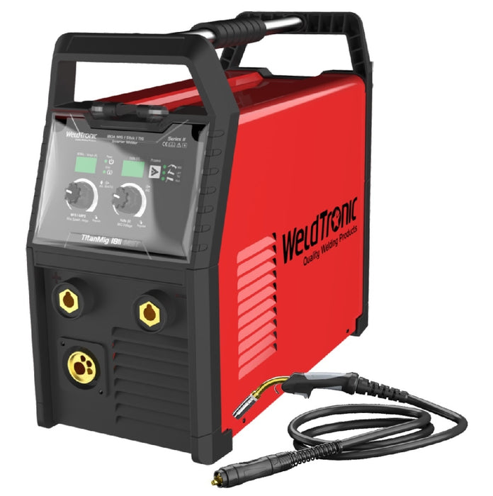 Mig Welder Weldtronic Titan 181i Mst 180amp Multi-function Mig Welder 240v 10a Plug