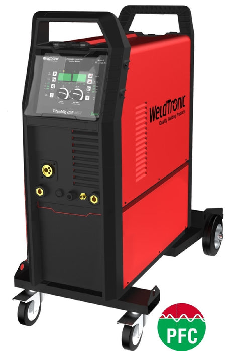 Mig Welder Weldtronic Titan 251i Mst Multi-function Mig Welder 240v Pfc
