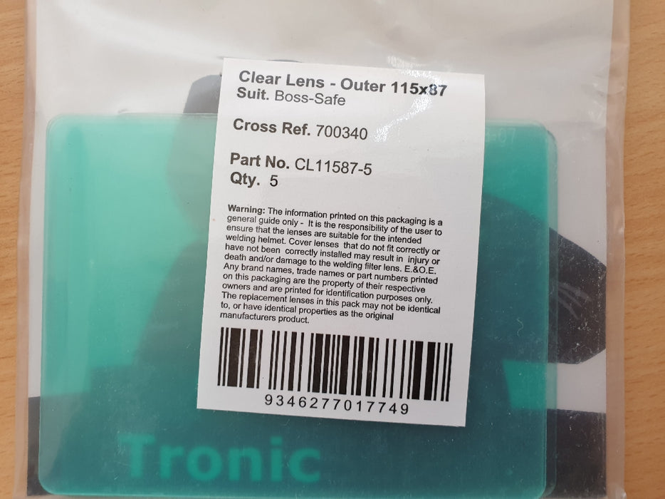 Cover Lens Outer 115x87 Pk Of 5 Suit Bosssafe Speedy
