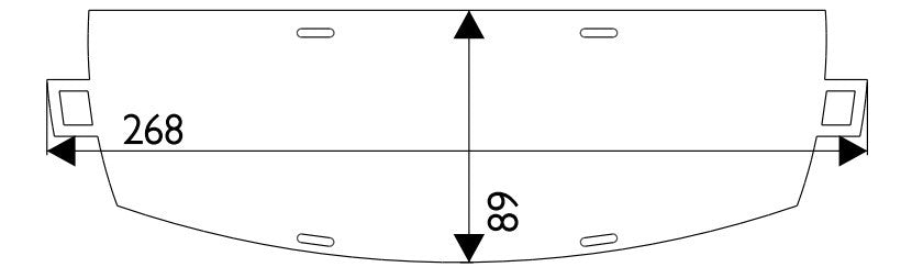 Cover Lens Grinding 268x89 Pk Of 5 Suit Servore / Unimig 5000x Autolift.