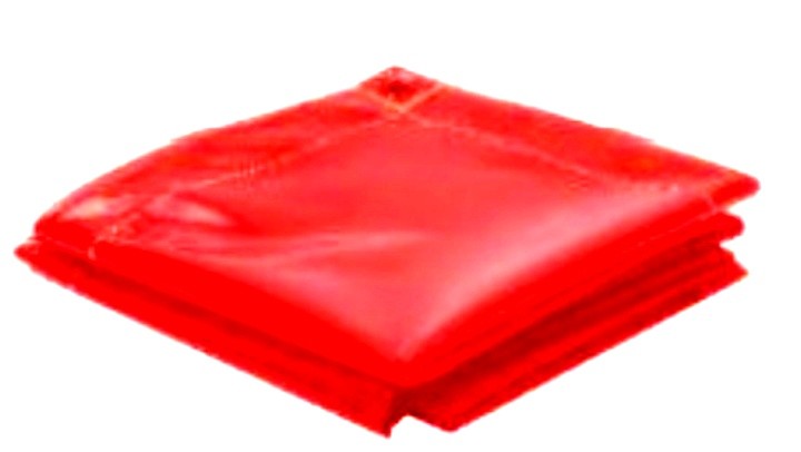 Welding Curtain Red