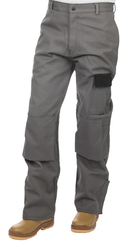 Welding Pants Heavy Duty Flame Retardant Arc Knight [size:large]