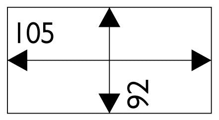 Cover Lens Inner 105x92 Pk Of 5