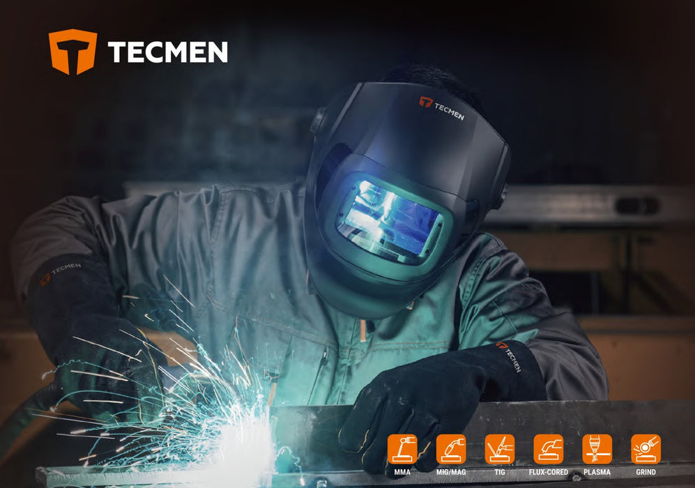 Welding Helmet Tecmen Iexp 950 Xlarge Lens