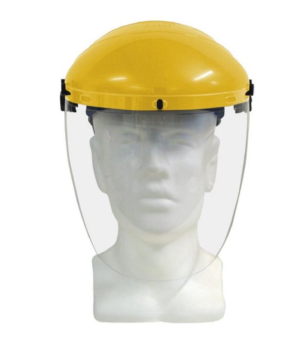 Clear Face Shield Extra High Impact Browguard & Visor Maxisafe
