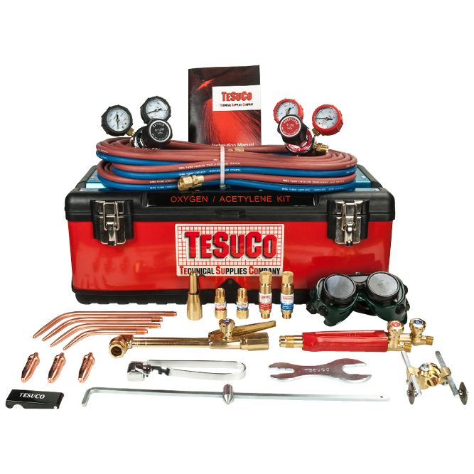 Oxygen Acetylene Gas Cutting & Welding Kit With Fba's
