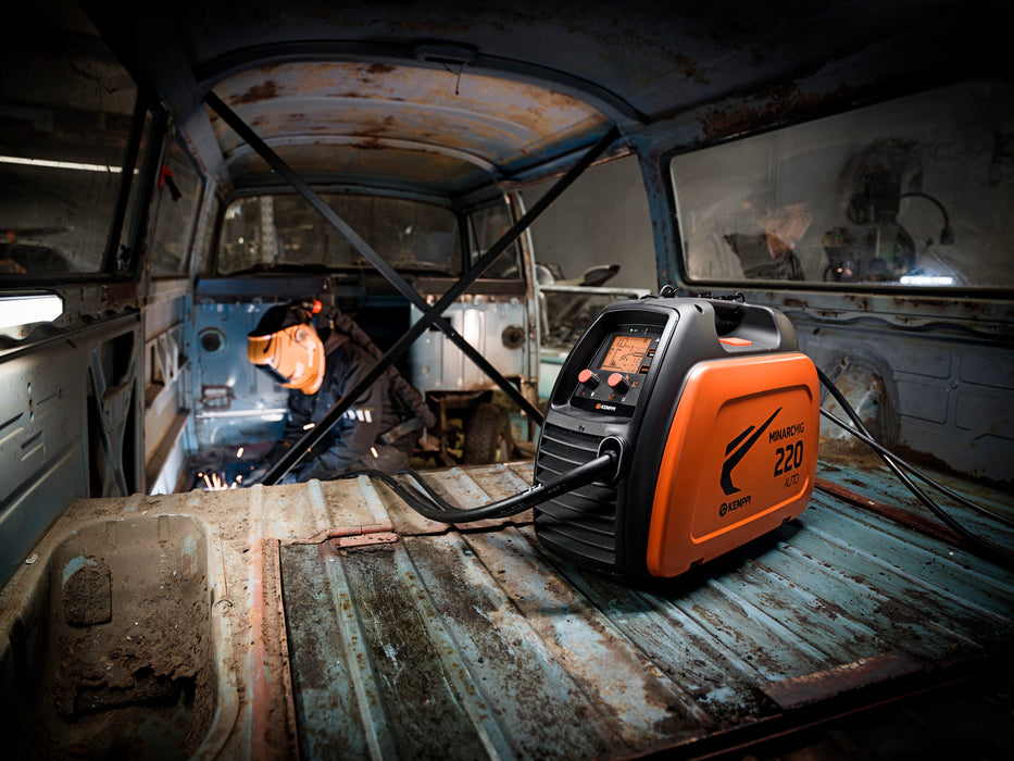 Kemppi Minarcmig 220 Auto Mig Welder Package 240v 15a Plug