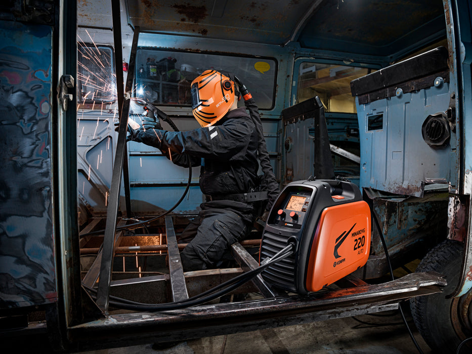 Kemppi Minarcmig 220 Auto Mig Welder Package 240v 15a Plug