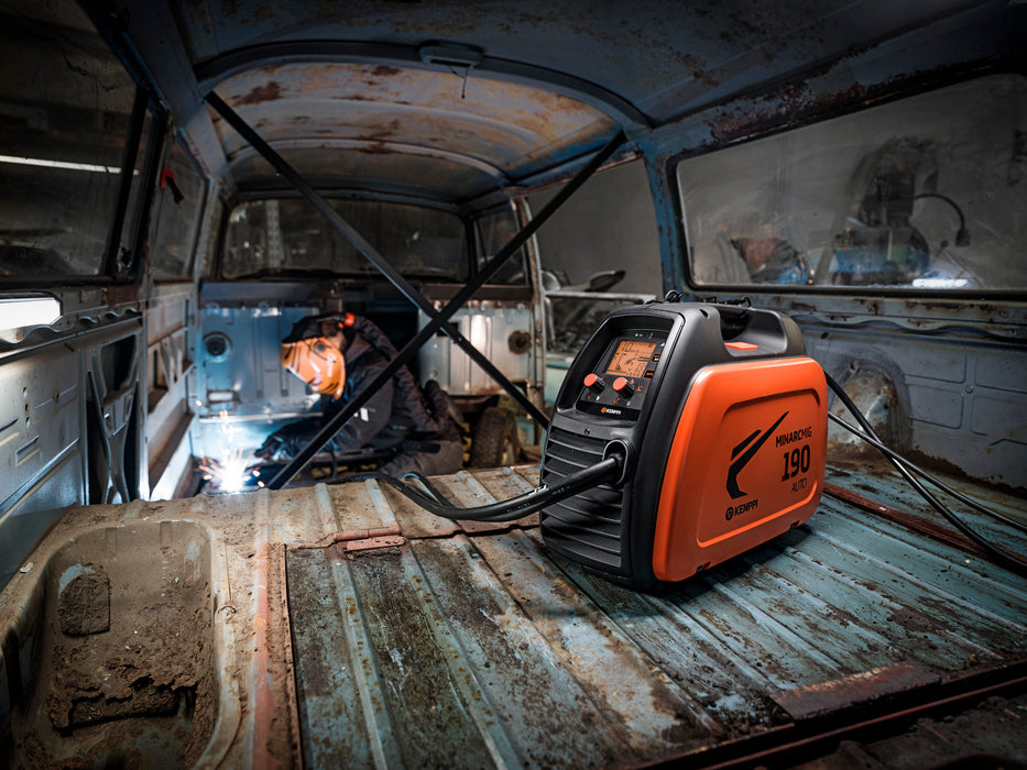 Kemppi Minarcmig 190 Auto Mig Welder Package 240v 15a Plug