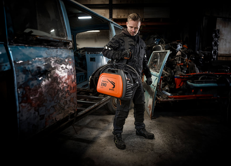 Kemppi Minarcmig 190 Auto Mig Welder Package 240v 15a Plug