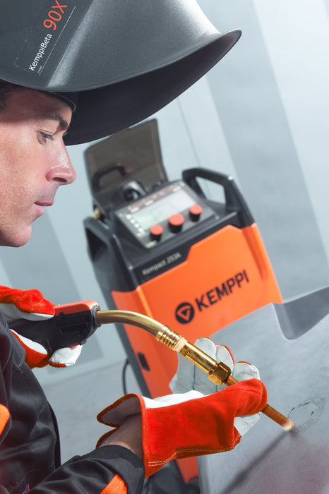 Kemppi Kempact Ra 323r Mig Welder Package 415v Lcd Regular Control Panel