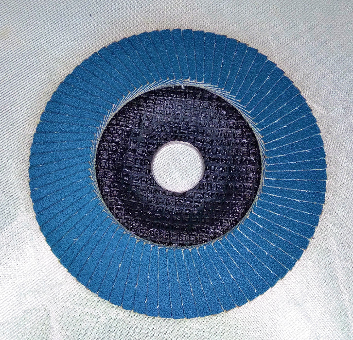Flap Disc 125mm / 5" Zirconia Australian Made Flapmate