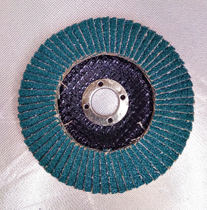 Flap Disc 100mm / 4" Zirconia Australian Made Flapmate