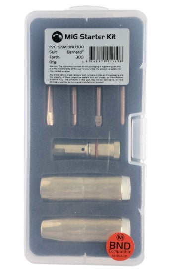Mig Torch Consumables Starter Kit Suit Bernard 200/300 Style