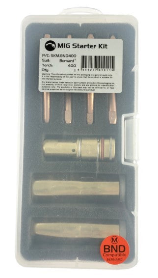 Mig Torch Consumables Starter Kit Suit Bernard 400 Style