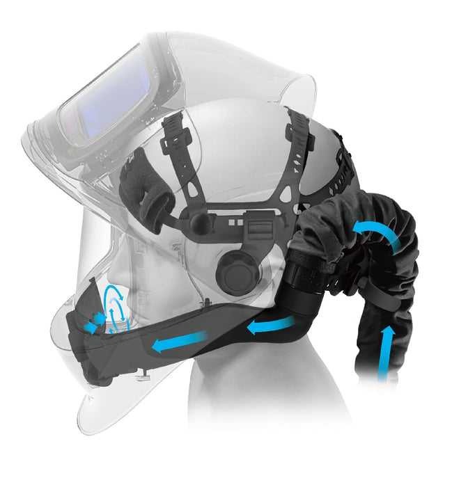 Welding Helmet Tecmen Papr Freflow V3 System With 950s Xlarge Lens